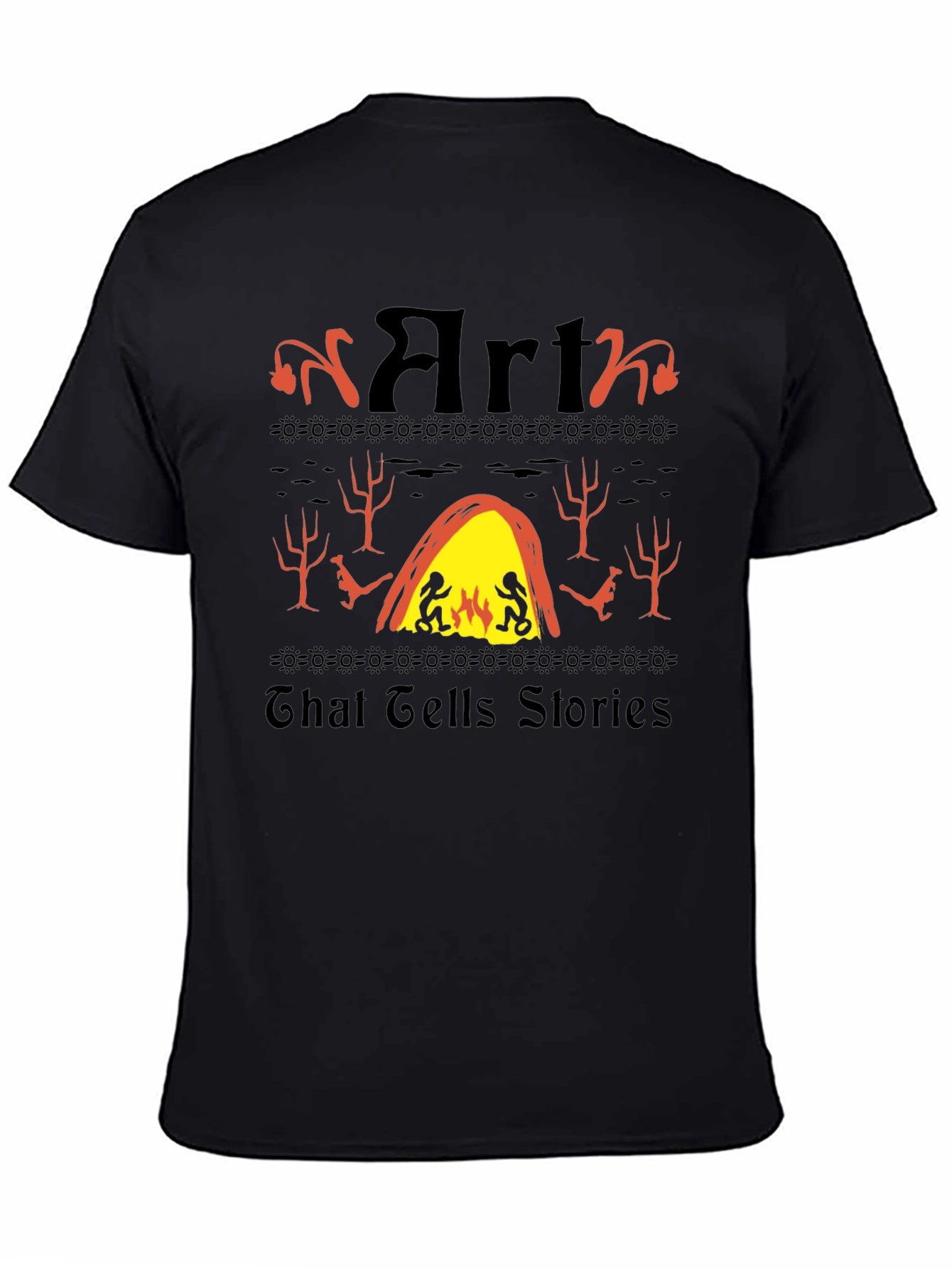 Art That Tells Stories Graphic Tee Shirt
