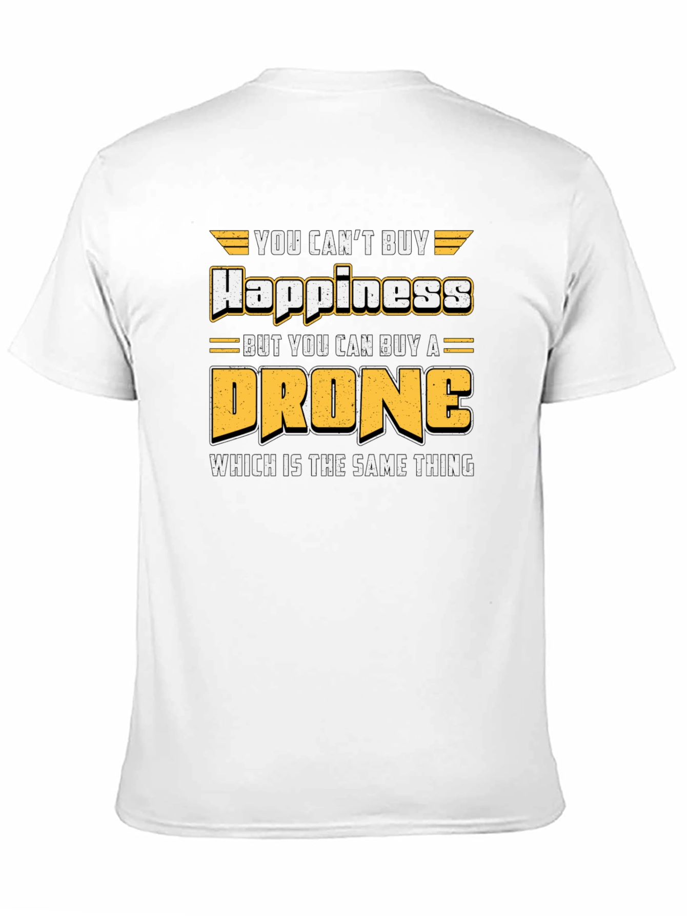 Drone Happiness T-Shirt: Pilot Aviation Humor