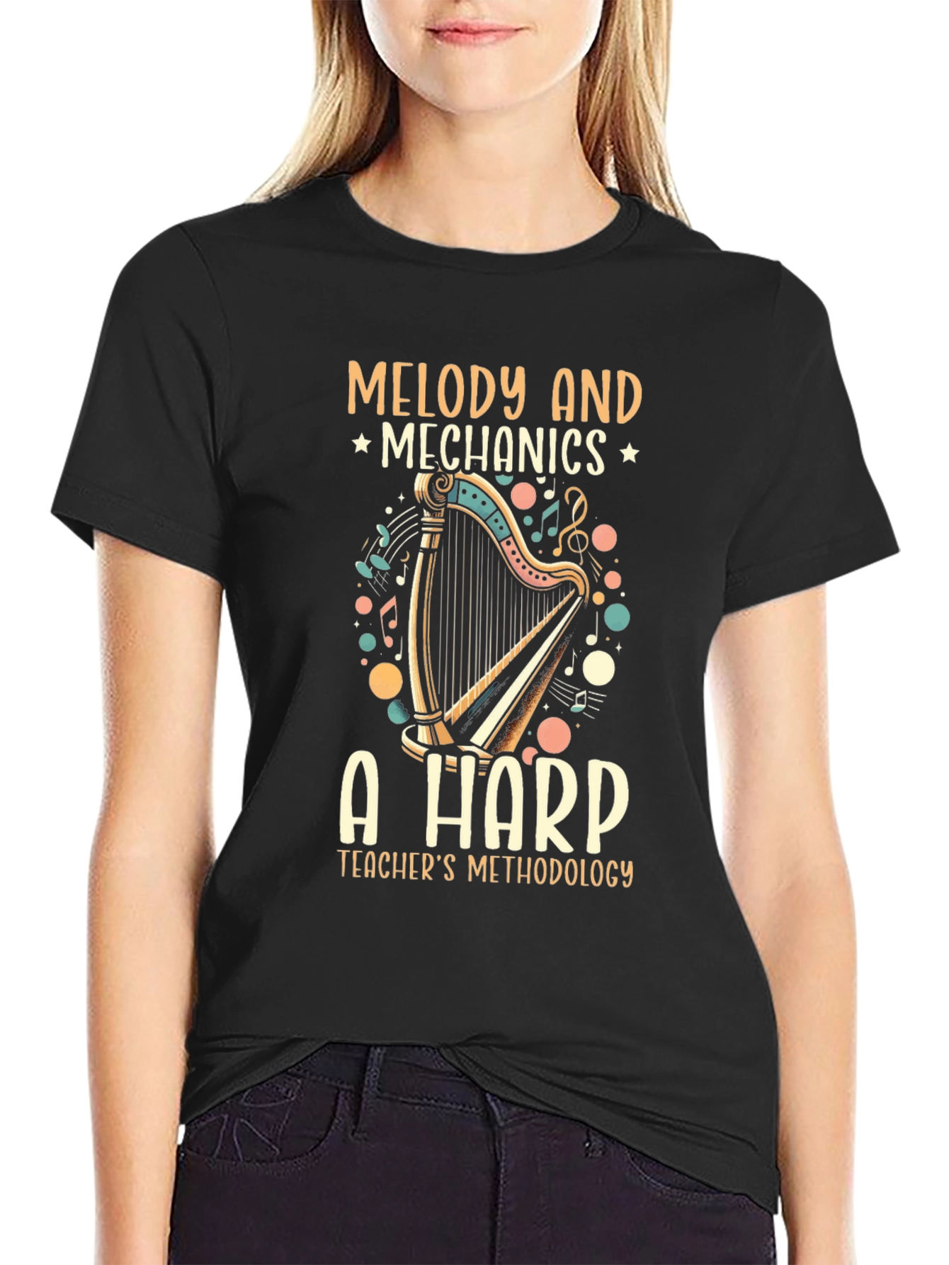 Melody & Mechanics Harp Teacher T-Shirt