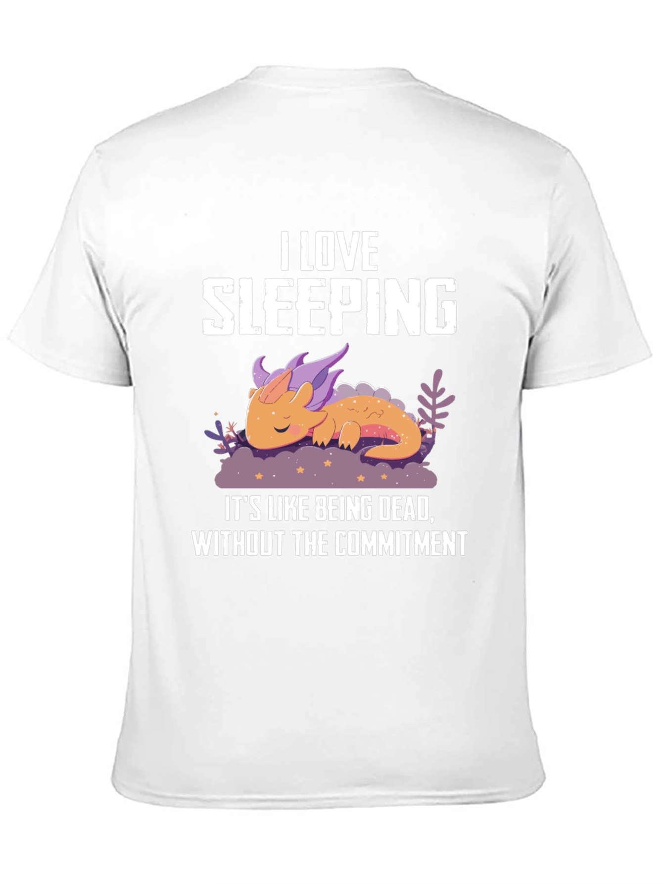 I Love Sleeping Dragon Graphic Tee