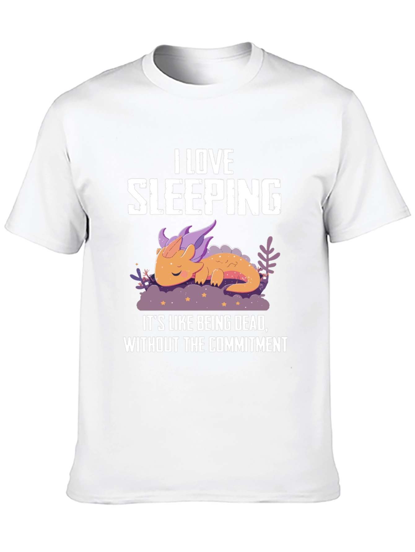 I Love Sleeping Dragon Graphic Tee