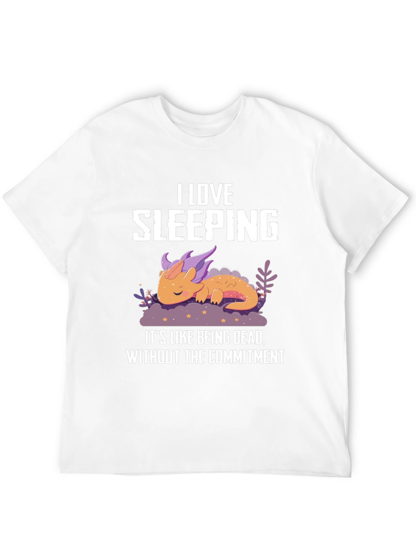 I Love Sleeping Dragon Graphic Tee