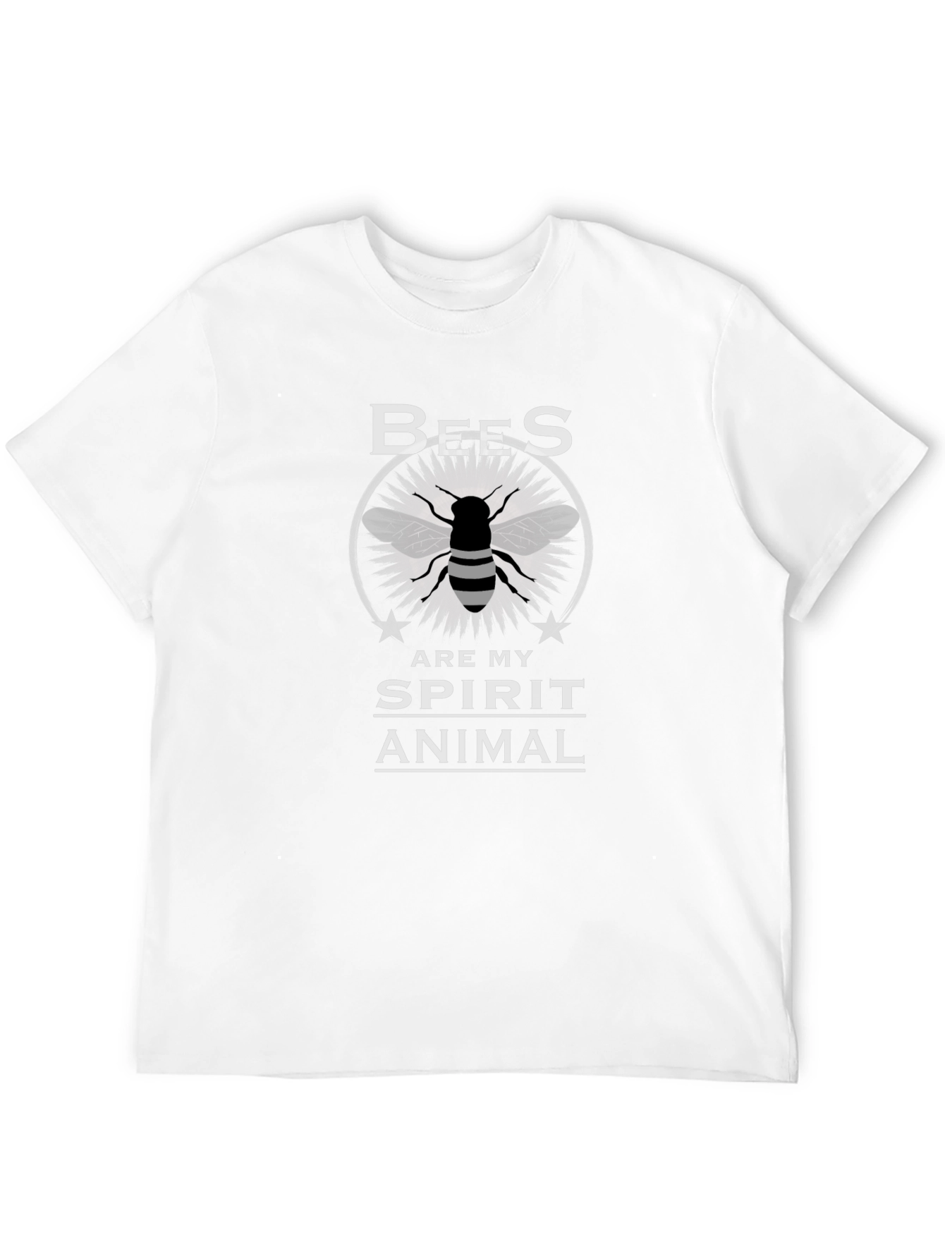 Bees Are My Spirit Animal Graphic T-Shirt