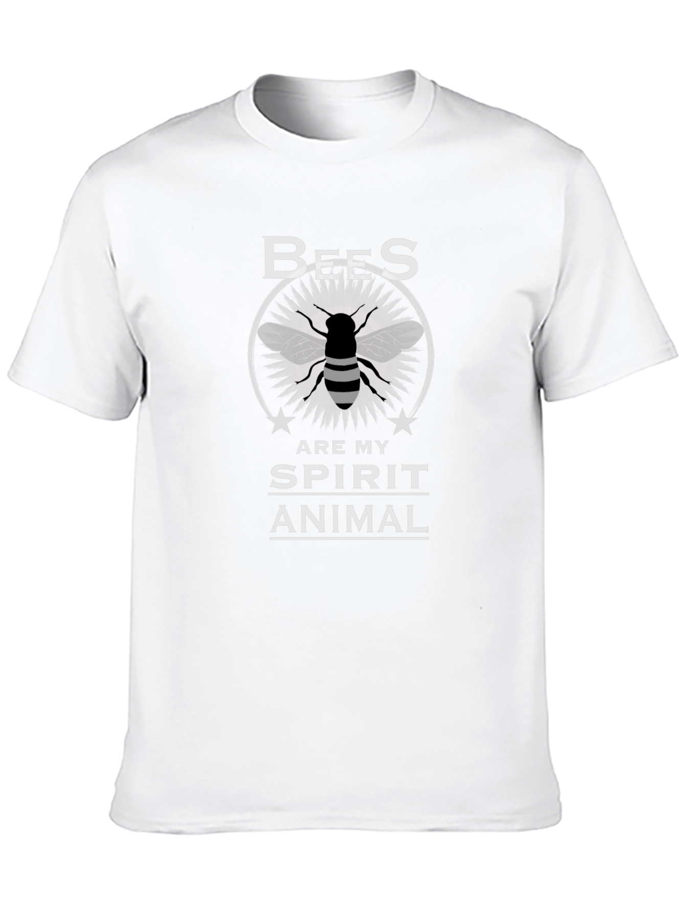 Bees Are My Spirit Animal Graphic T-Shirt