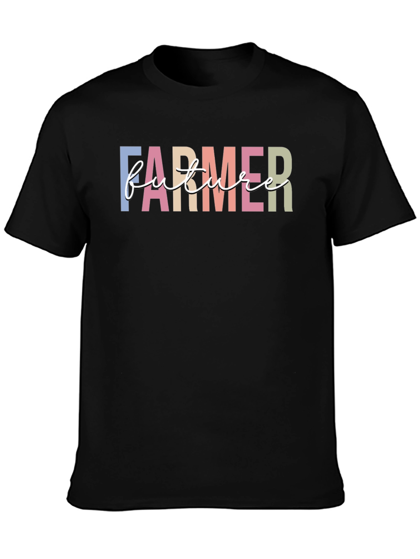 Future Farmer T-Shirt - Black Cotton Tee