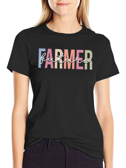 Future Farmer T-Shirt - Black Cotton Tee