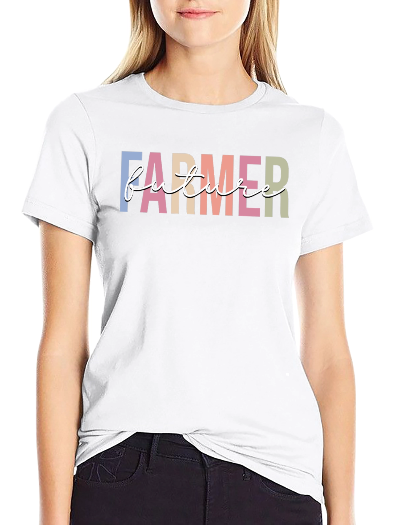 Future Farmer T-Shirt - Black Cotton Tee