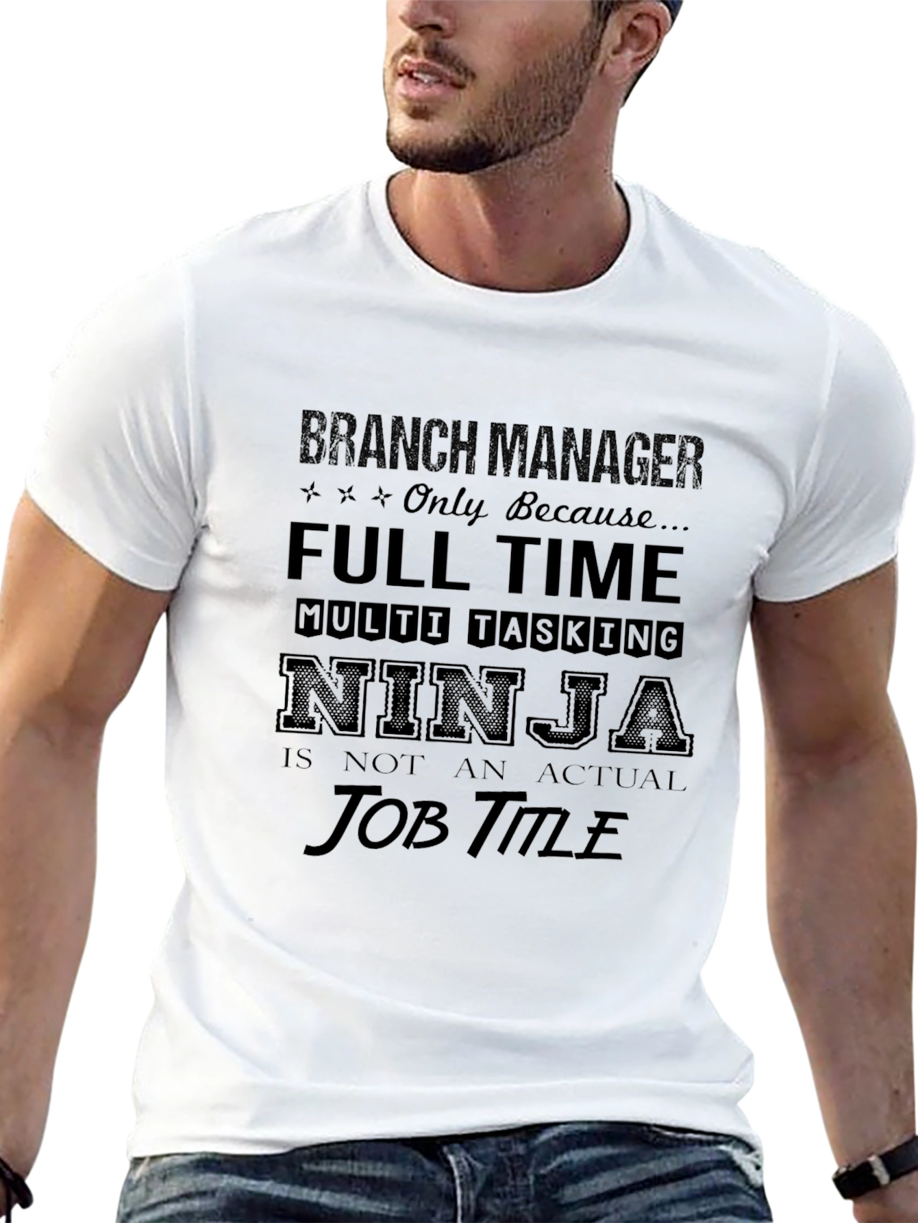 Branch Manager Ninja Graphic T-Shirt