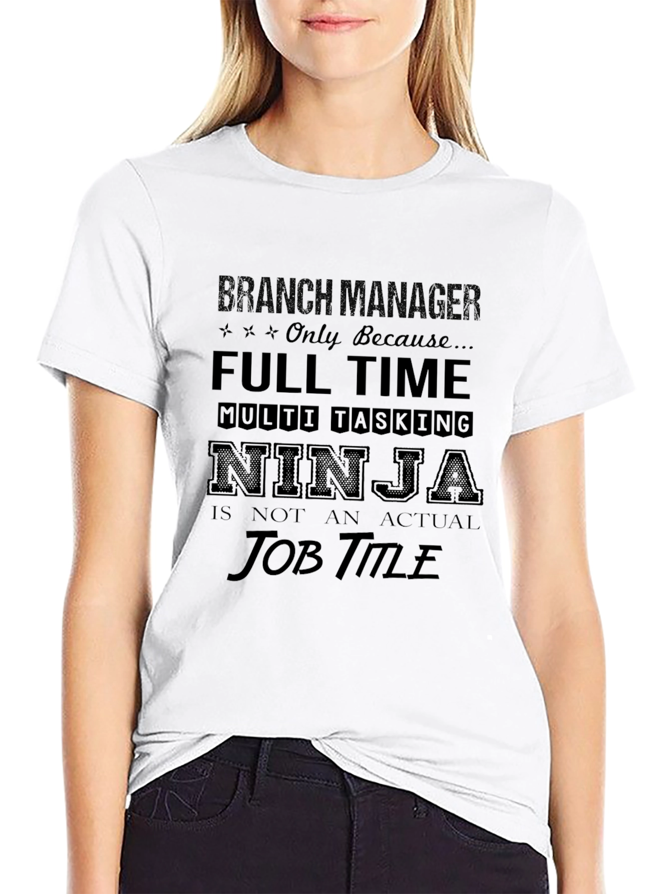 Branch Manager Ninja Graphic T-Shirt