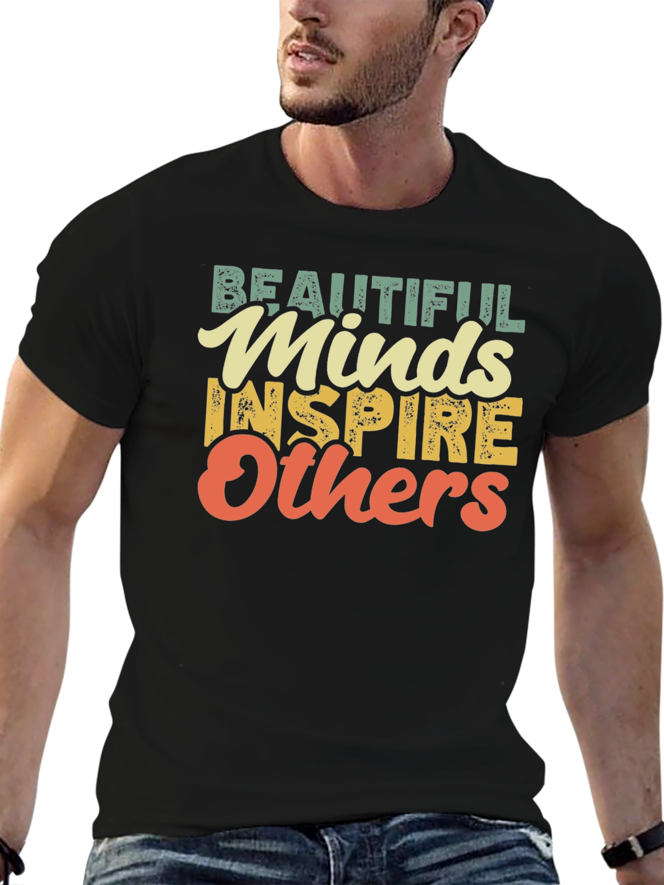 Beautiful Minds Graphic Tee - Inspire Others T-Shirt