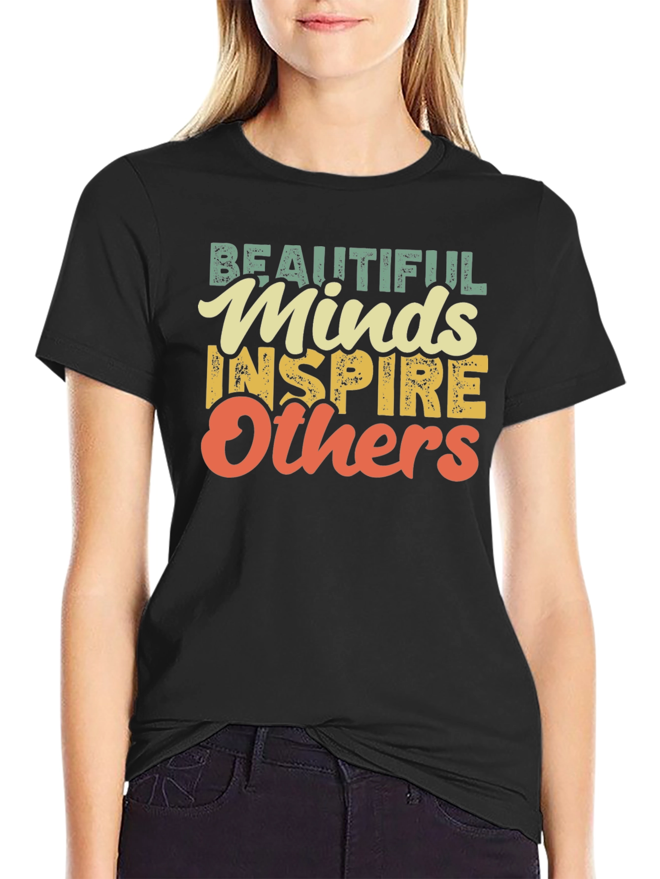Beautiful Minds Graphic Tee - Inspire Others T-Shirt