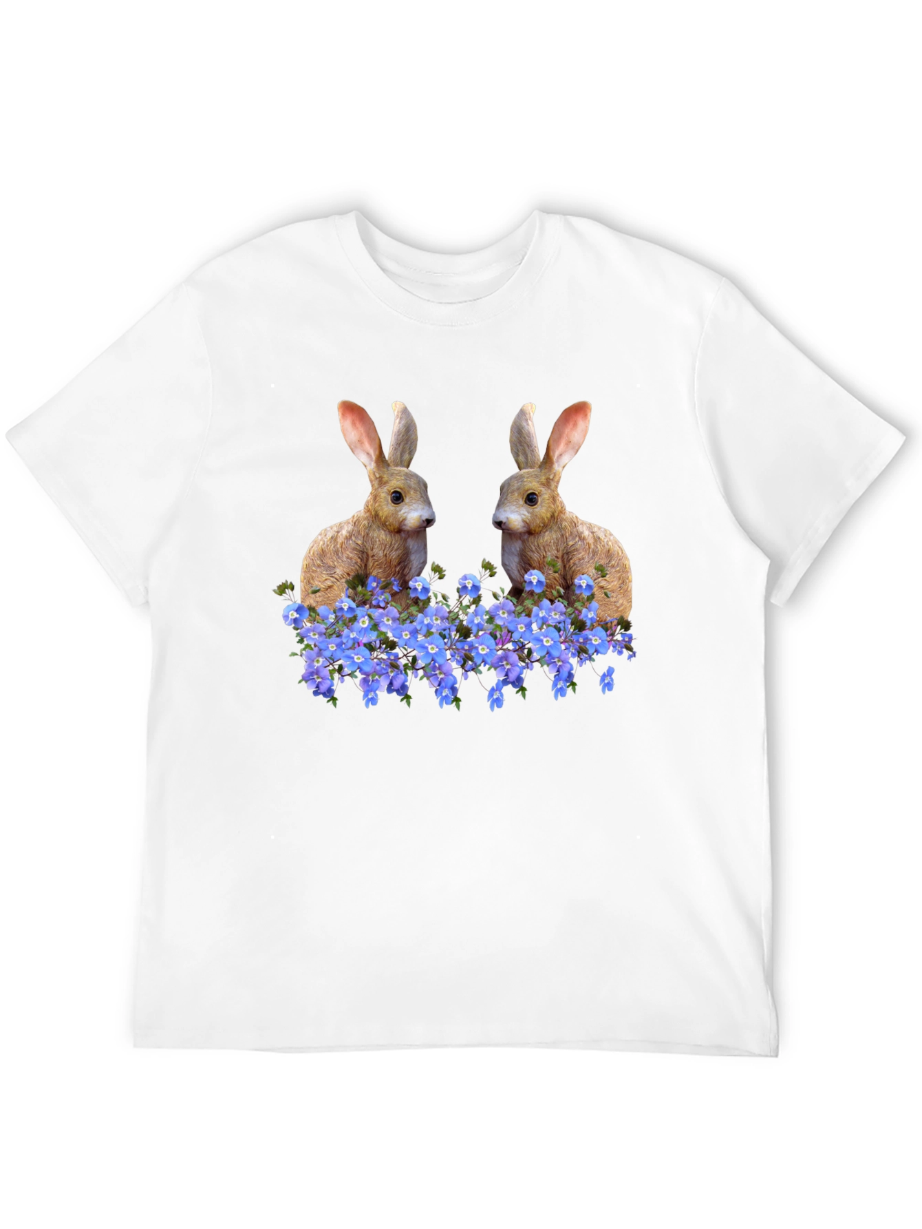 Bunny & Forget-Me-Nots Graphic Tee