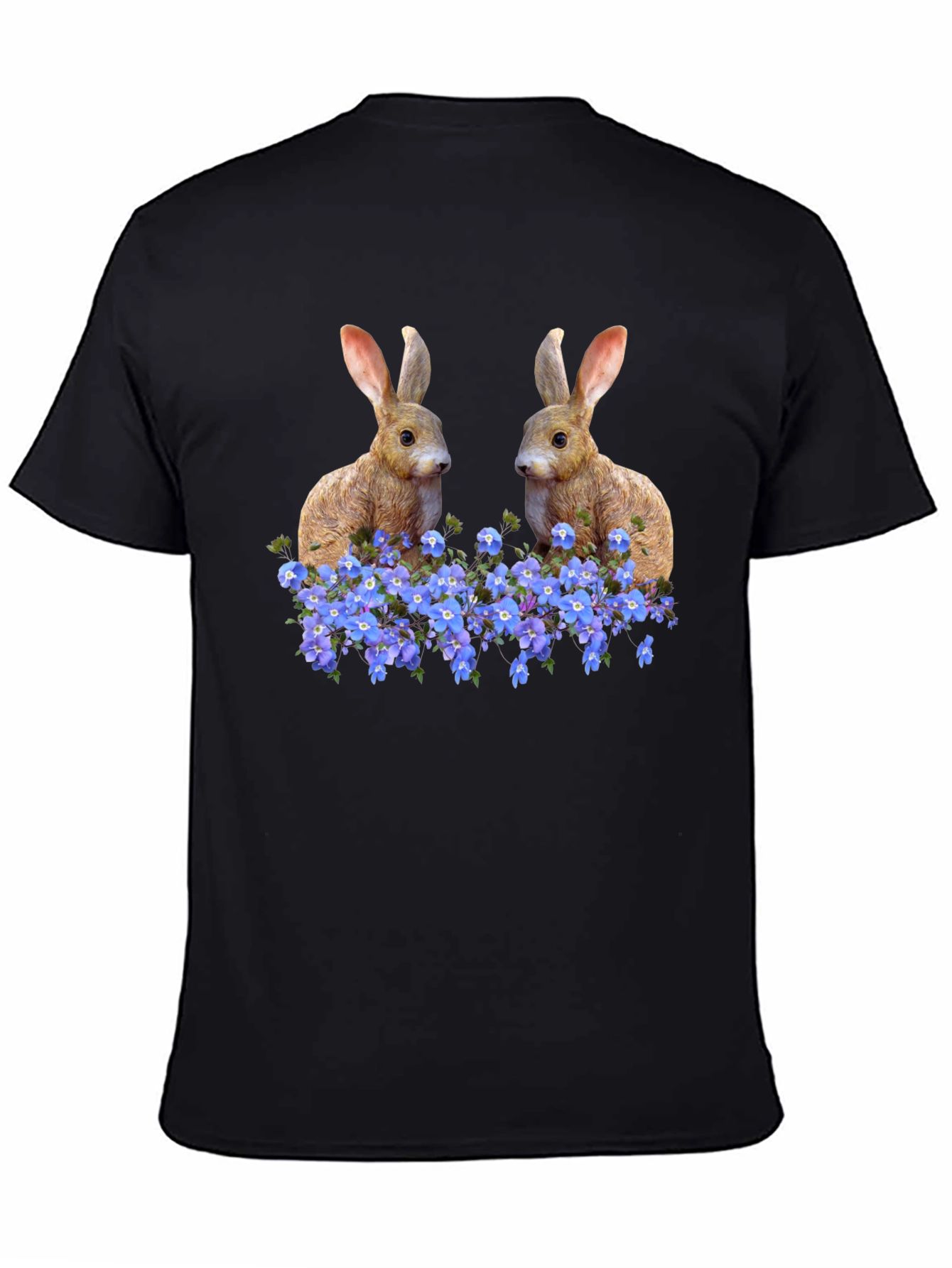 Bunny & Forget-Me-Nots Graphic Tee