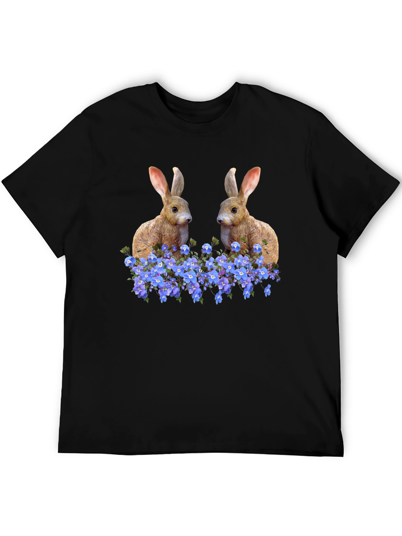 Bunny & Forget-Me-Nots Graphic Tee