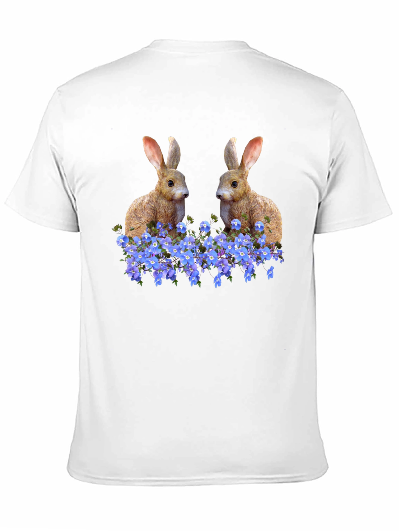 Bunny & Forget-Me-Nots Graphic Tee
