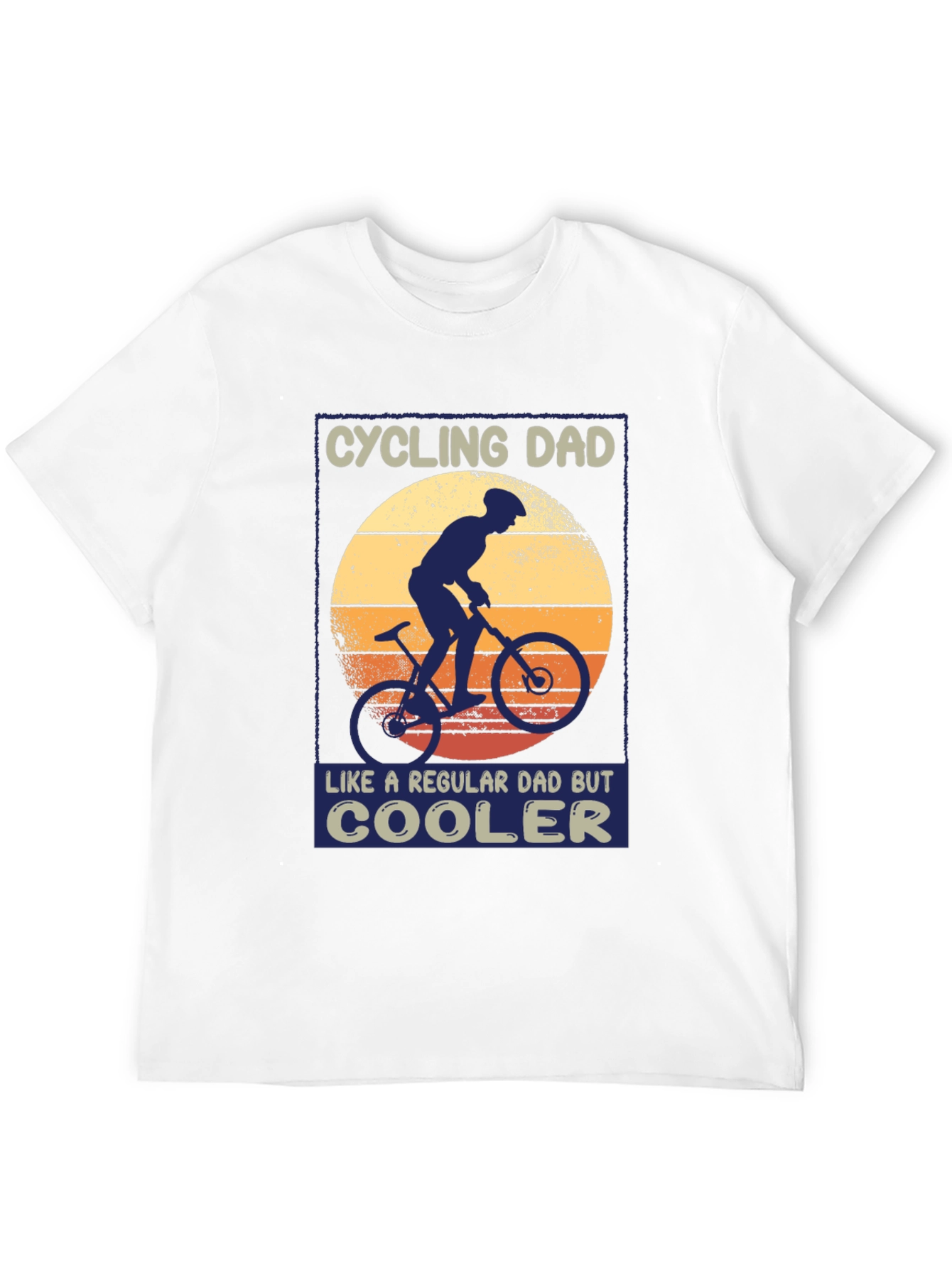 Cycling Dad T-Shirt - Regular Dad But Cooler