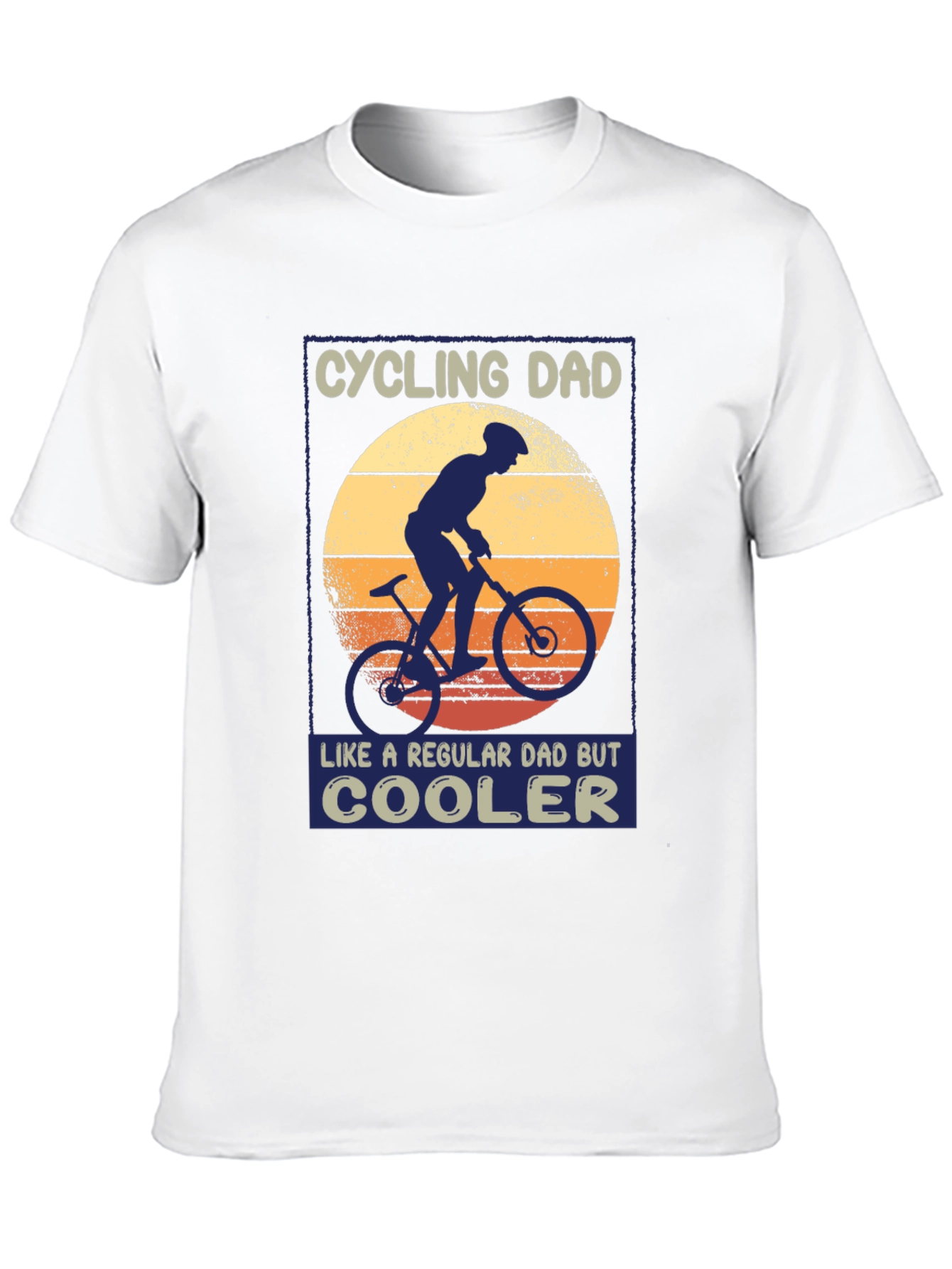 Cycling Dad T-Shirt - Regular Dad But Cooler