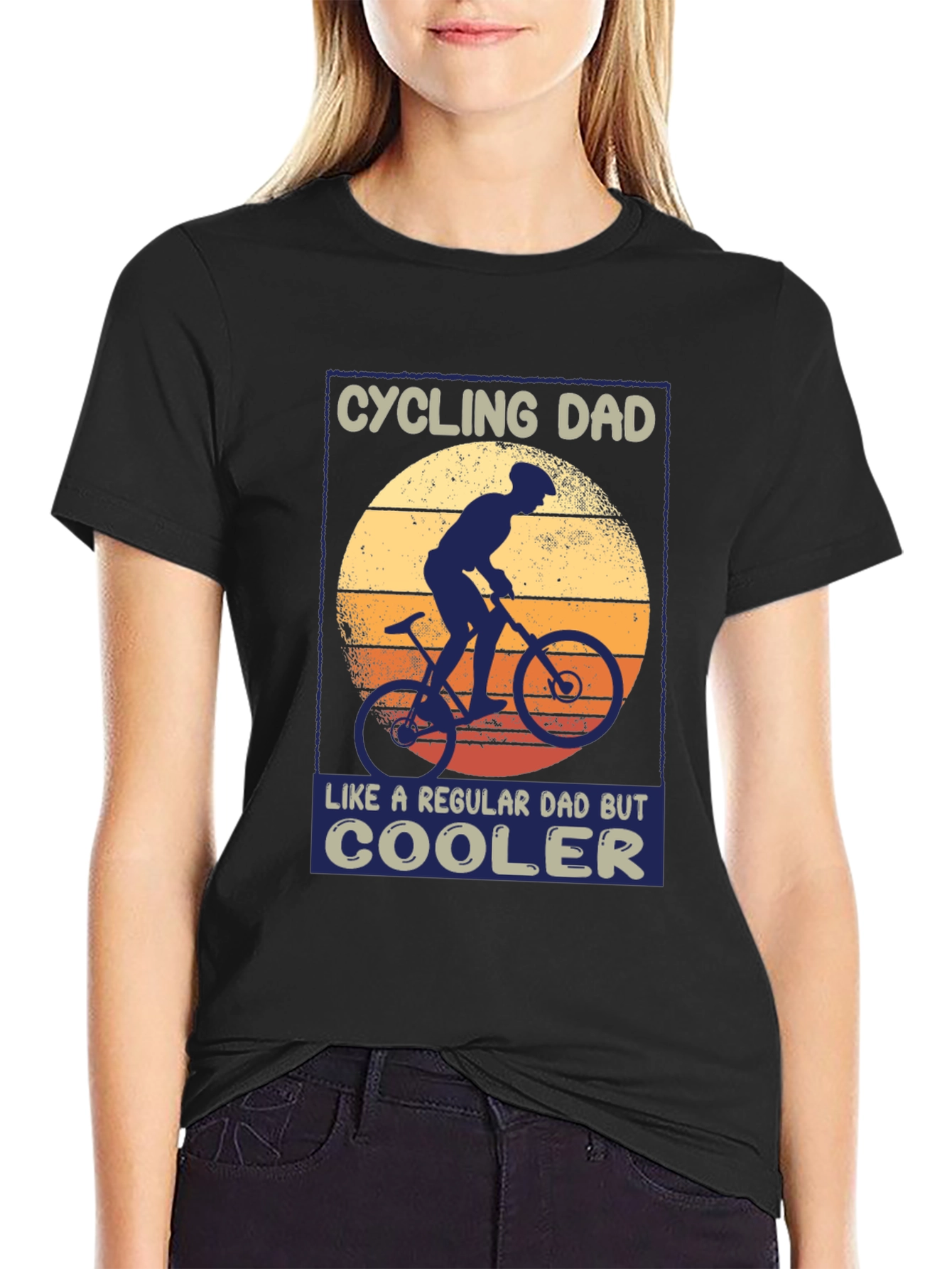 Cycling Dad T-Shirt - Regular Dad But Cooler