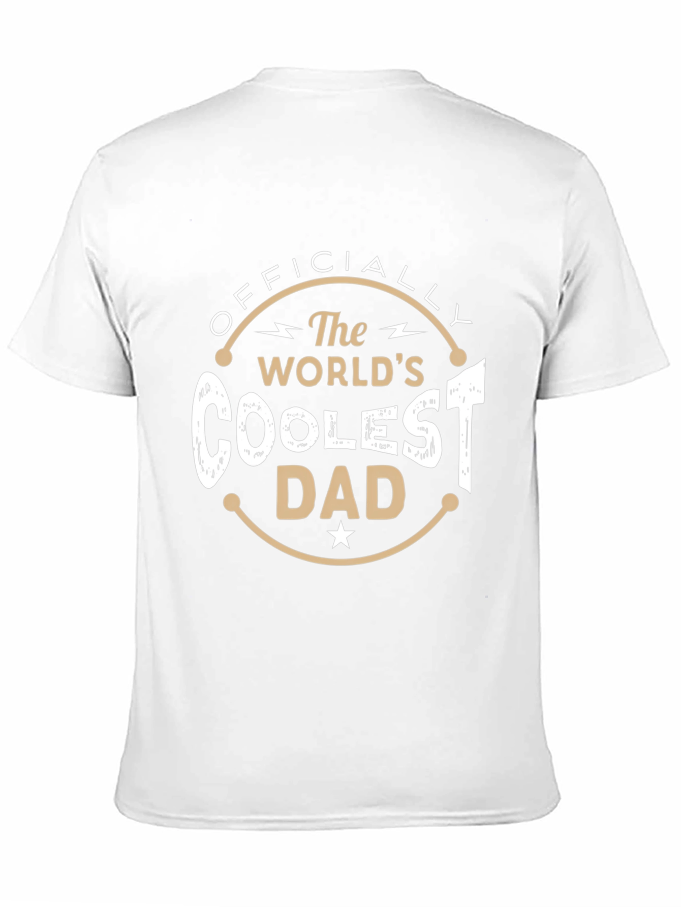 Coolest Dad T-Shirt - Officially The Worlds!