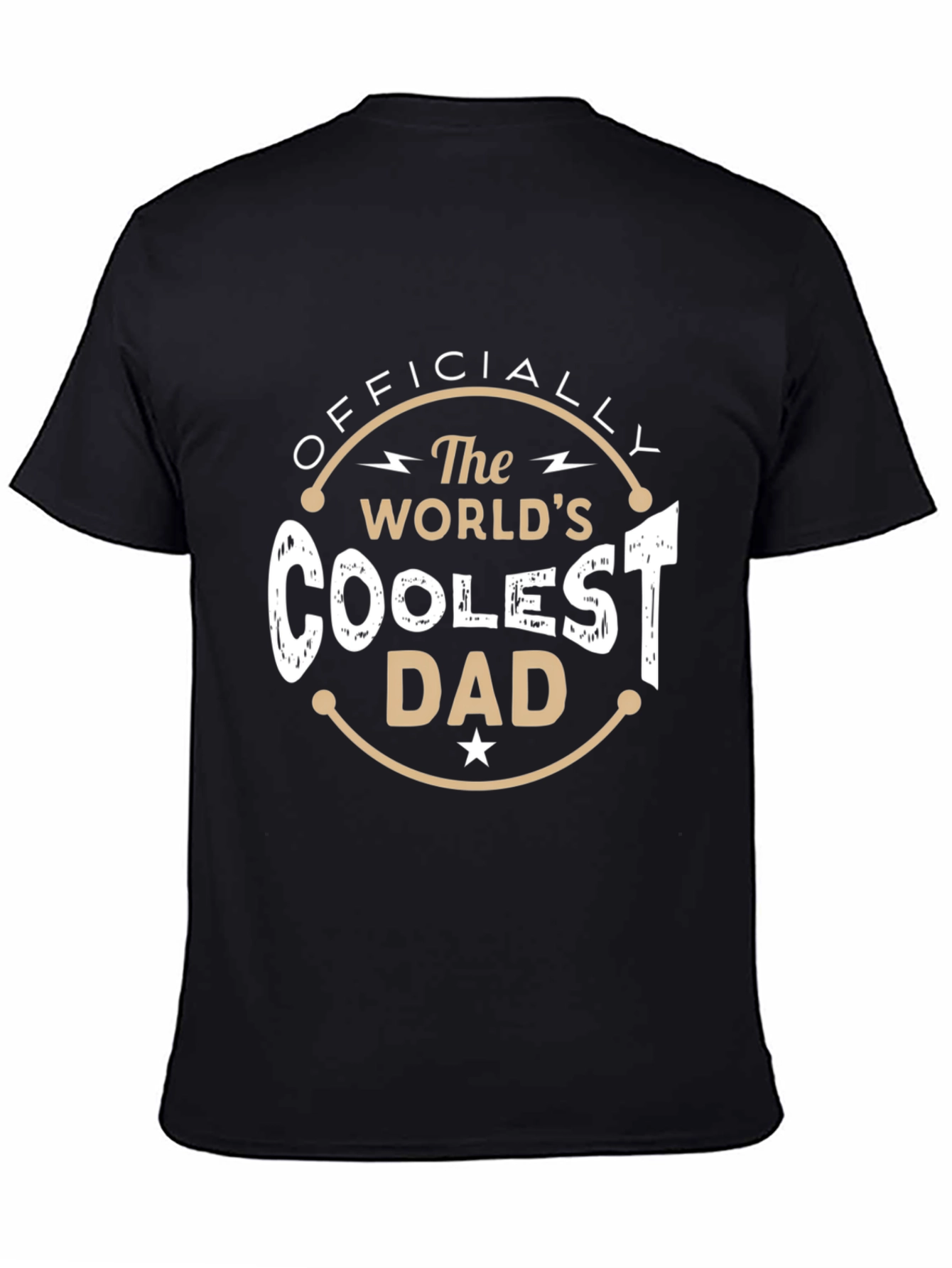 Coolest Dad T-Shirt - Officially The Worlds!