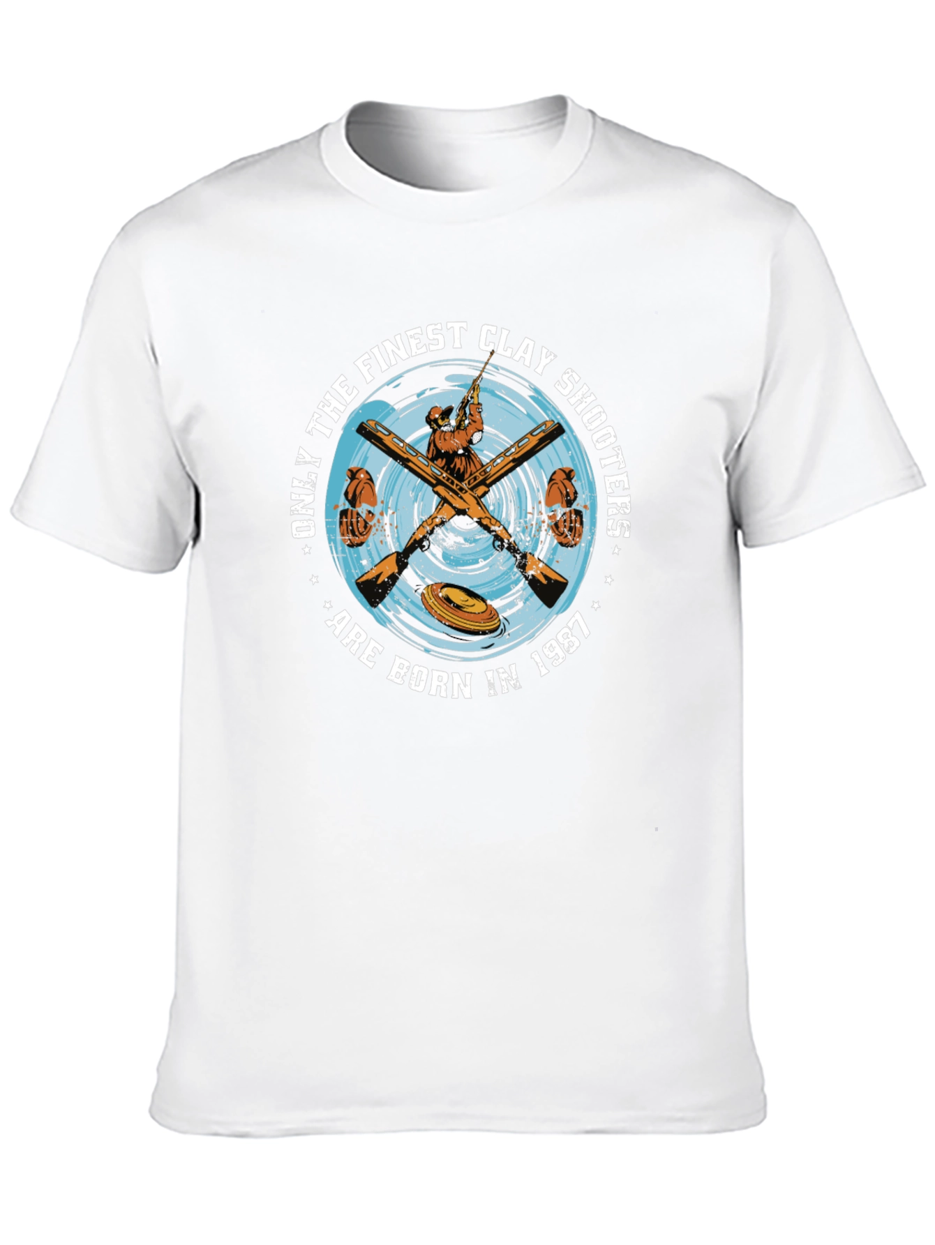 Finest Clay Shooters Born in 1987 Graphic Tee