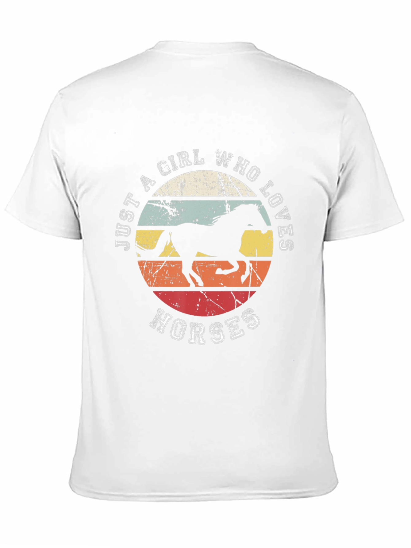 Just A Girl Who Loves Horses Graphic Tee
