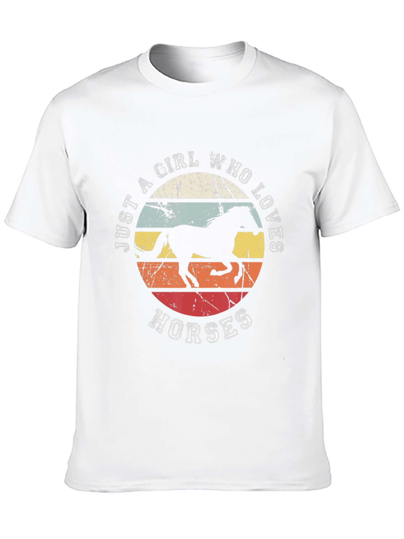 Just A Girl Who Loves Horses Graphic Tee