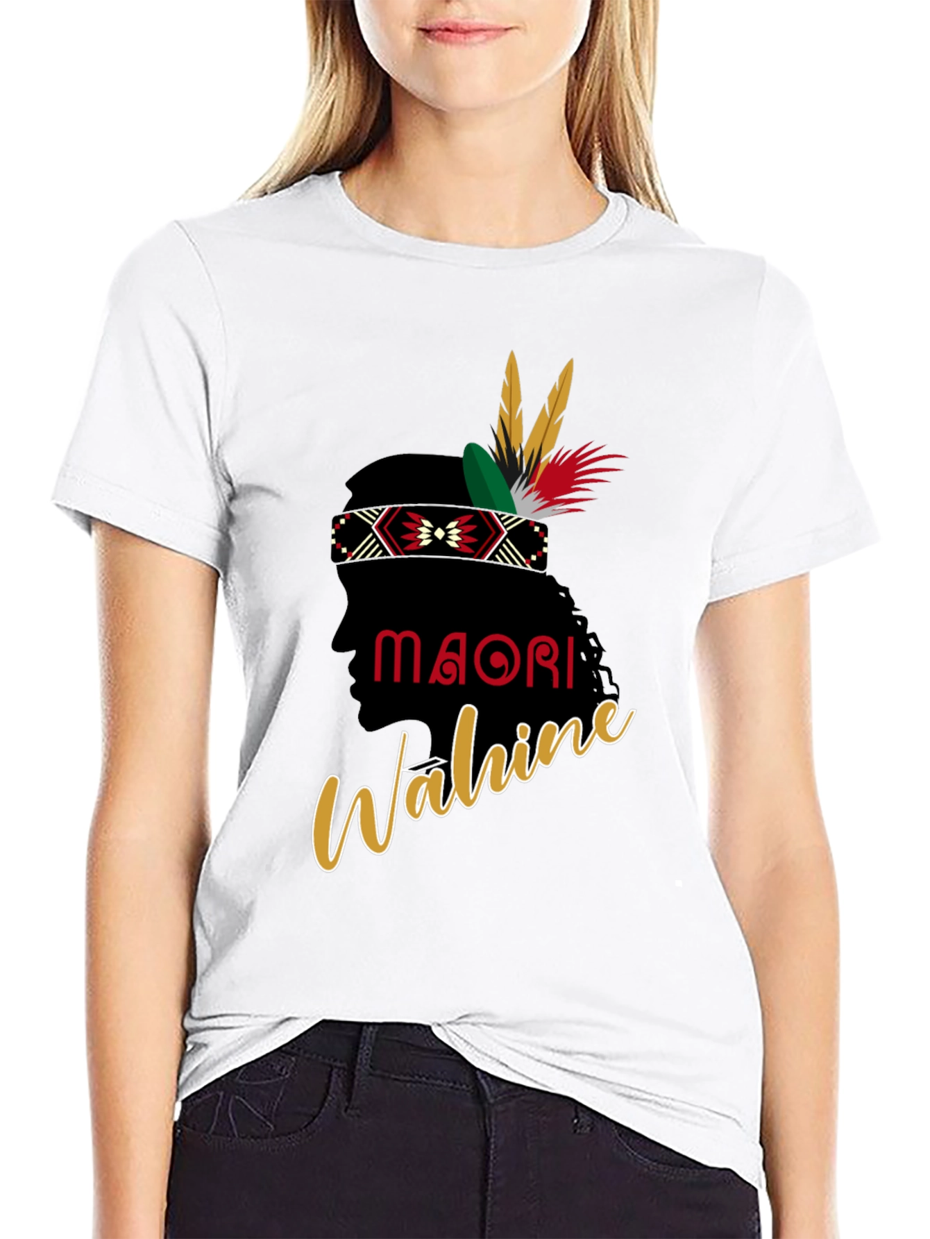 Maori Wahine T-Shirt - Indigenous Culture Tee