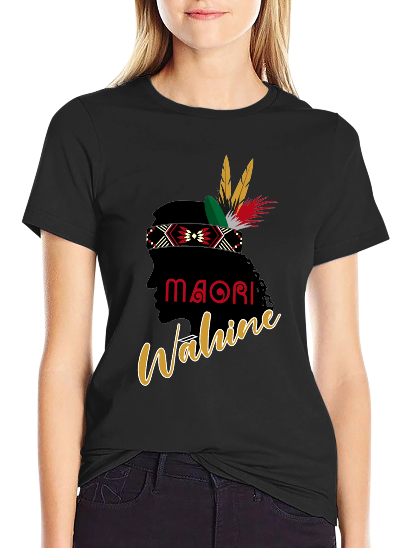 Maori Wahine T-Shirt - Indigenous Culture Tee