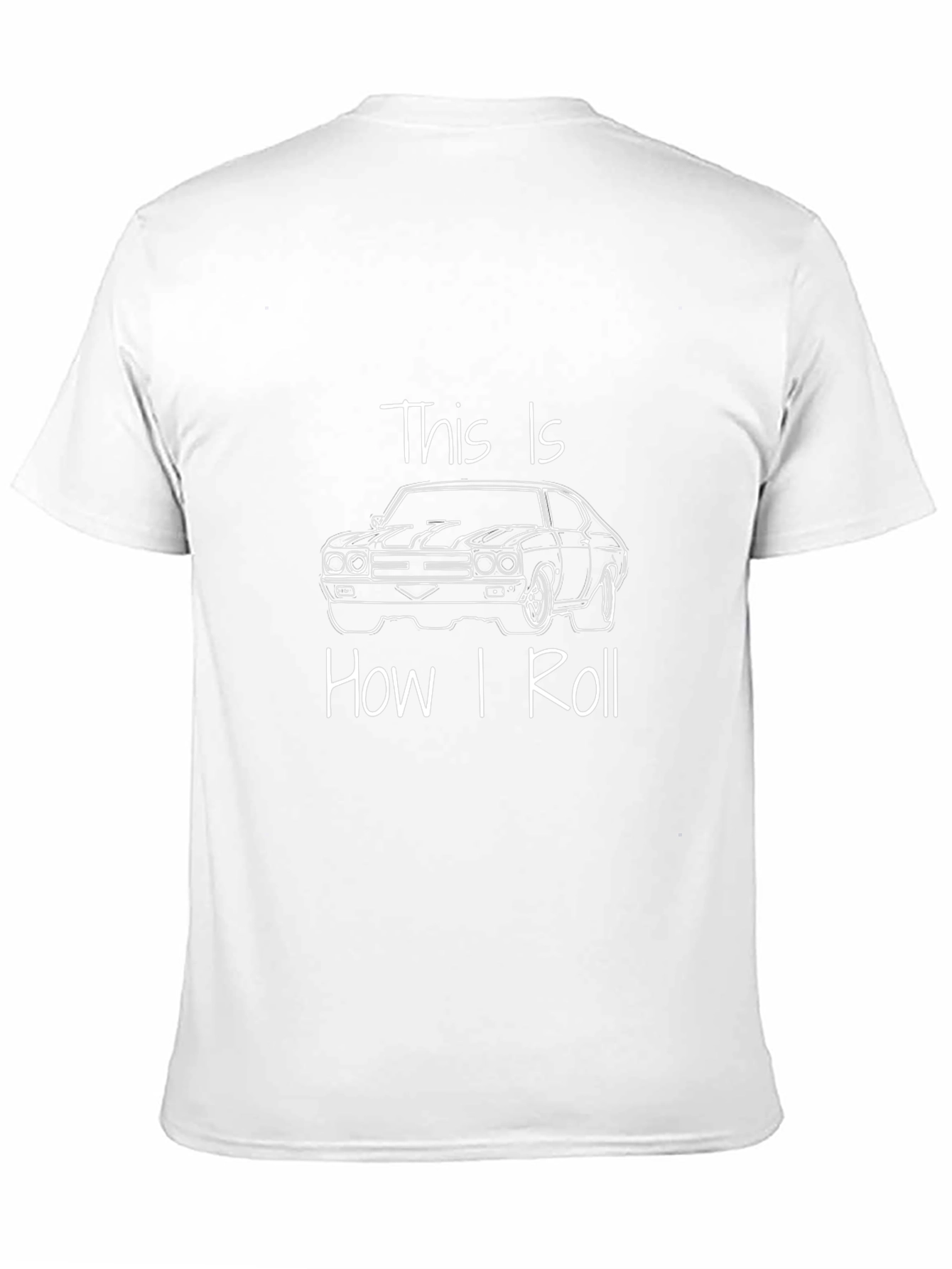 This Is How I Roll Car T-Shirt