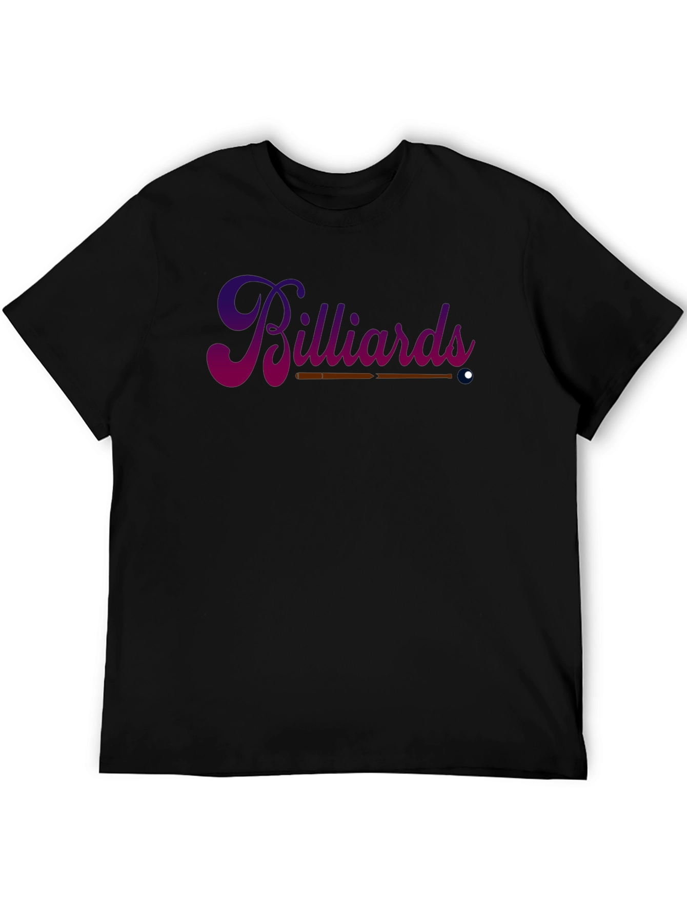 Billiards Graphic Tee - Pool Player T-Shirt