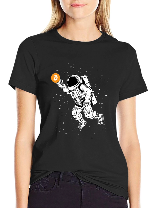Bitcoin Astronaut Graphic Tee