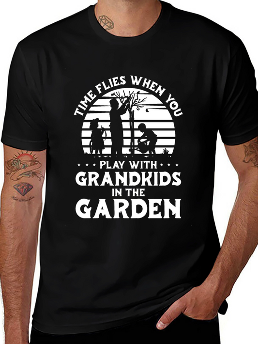 Grandkids in the Garden Graphic Tee