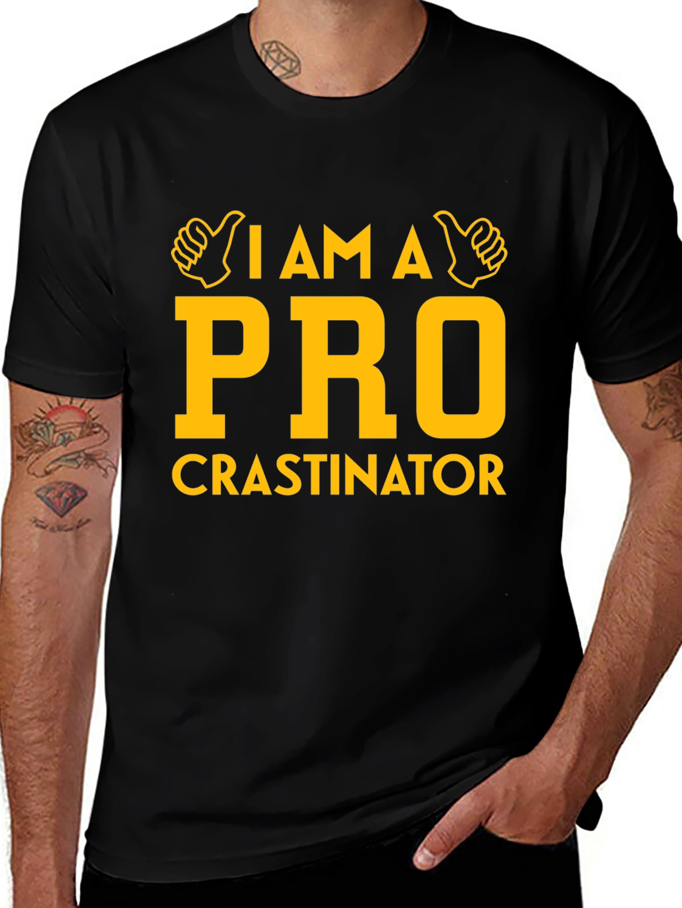 Procrastinator T-Shirt - Funny Graphic Tee