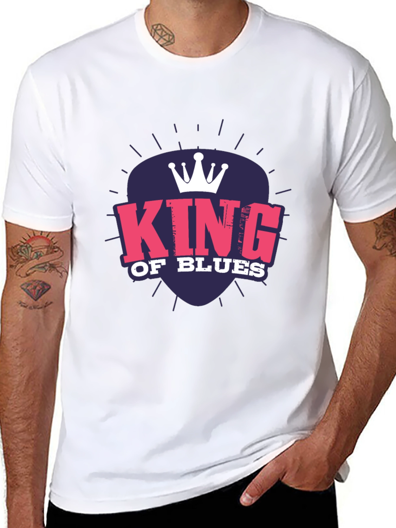 King of Blues T-Shirt - Music Lover Tee