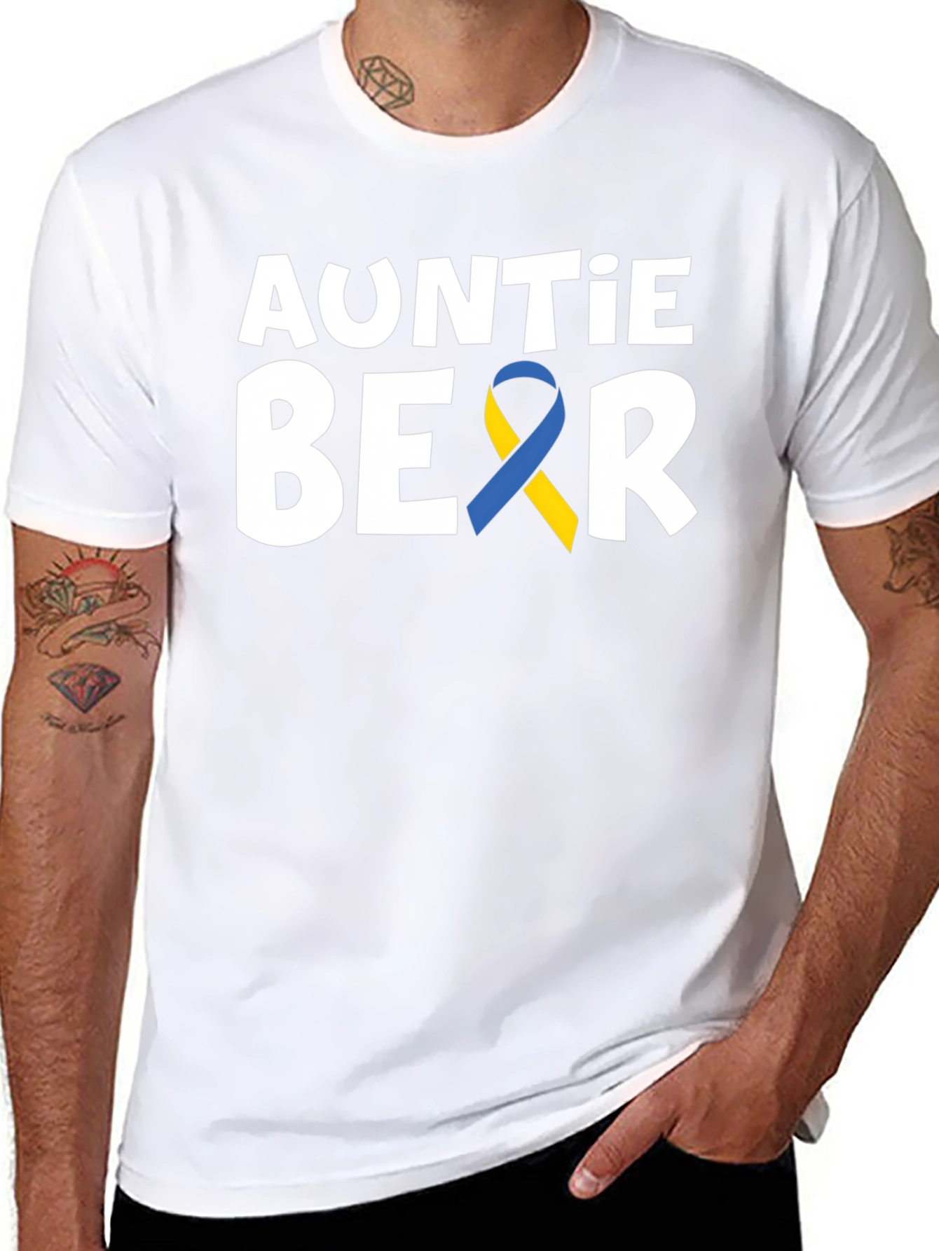 Auntie Bear Awareness T-Shirt