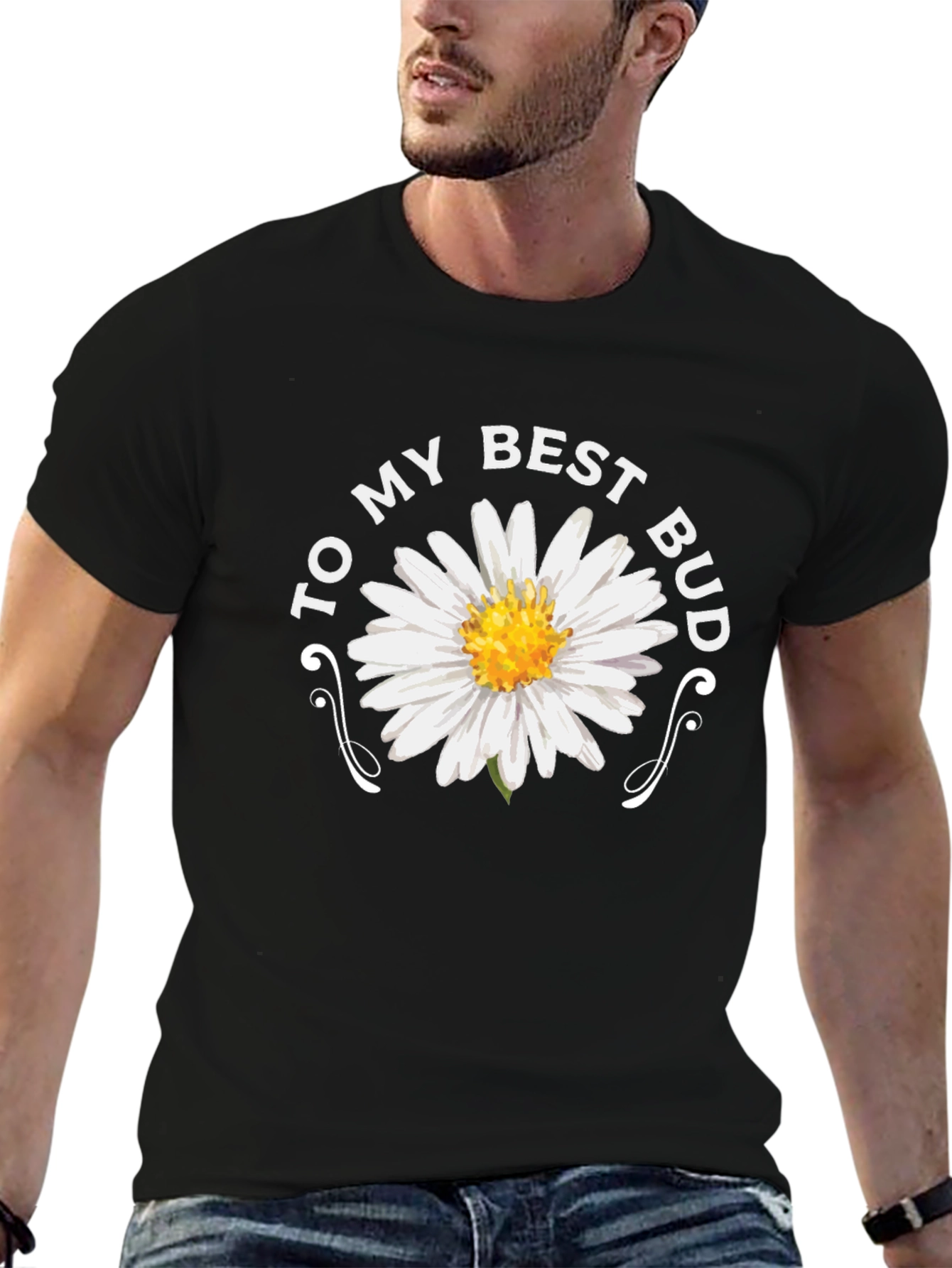 To My Best Bud Daisy Graphic Tee