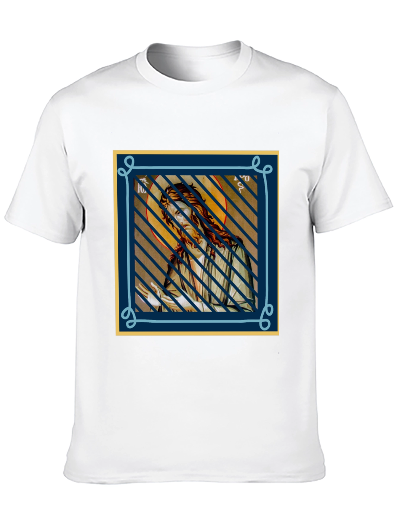 Icon Graphic Tee - Soft Black Cotton Blend