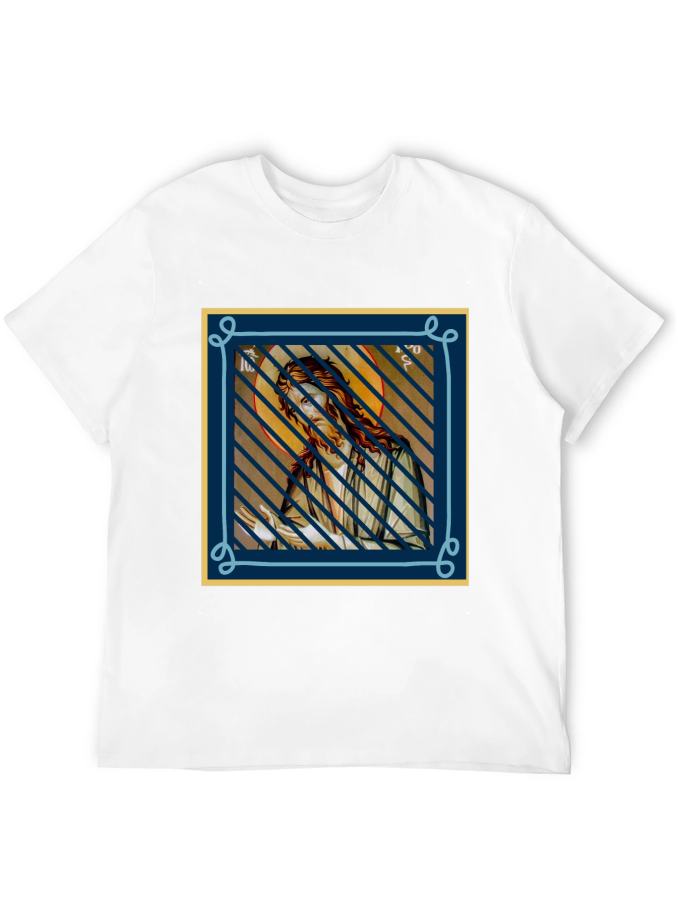 Icon Graphic Tee - Soft Black Cotton Blend