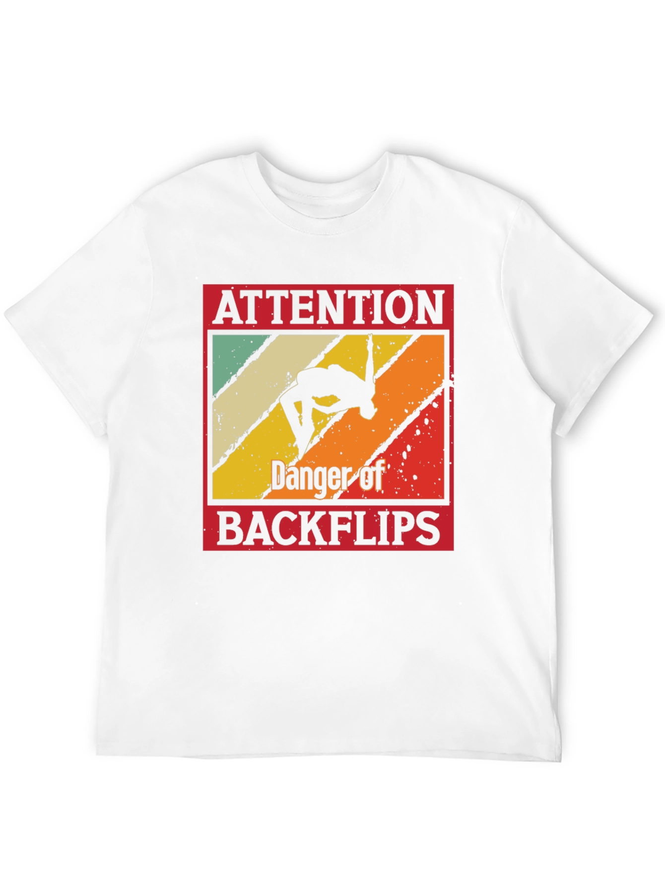 Attention Backflips Graphic Tee