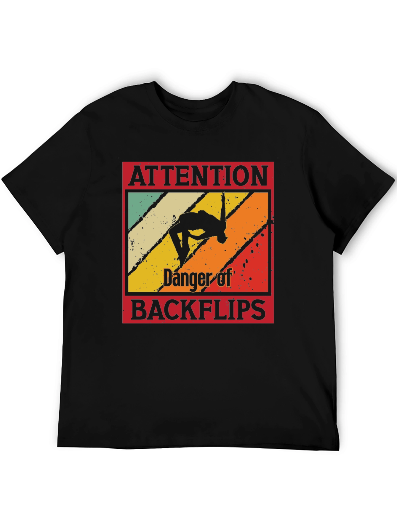 Attention Backflips Graphic Tee