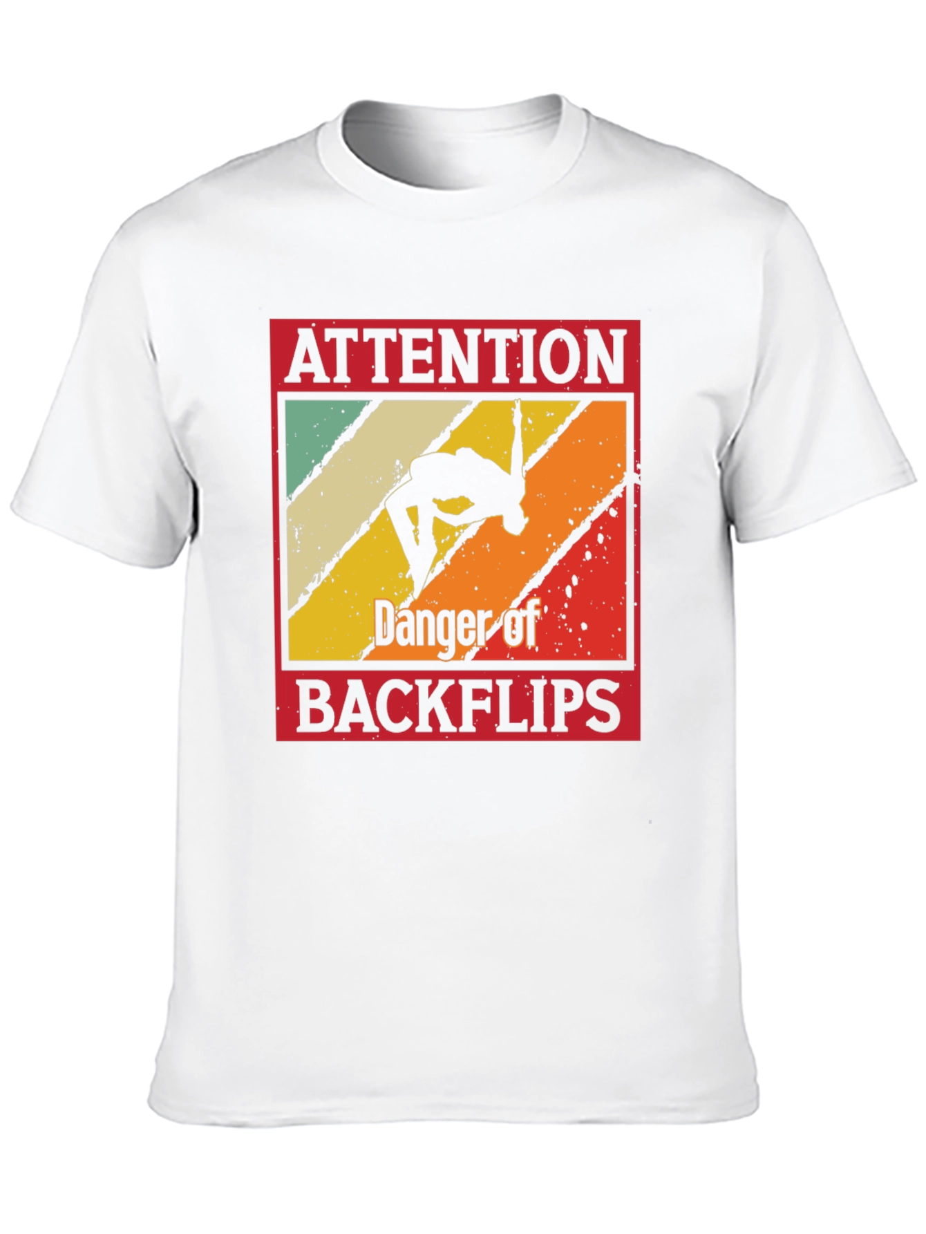 Attention Backflips Graphic Tee