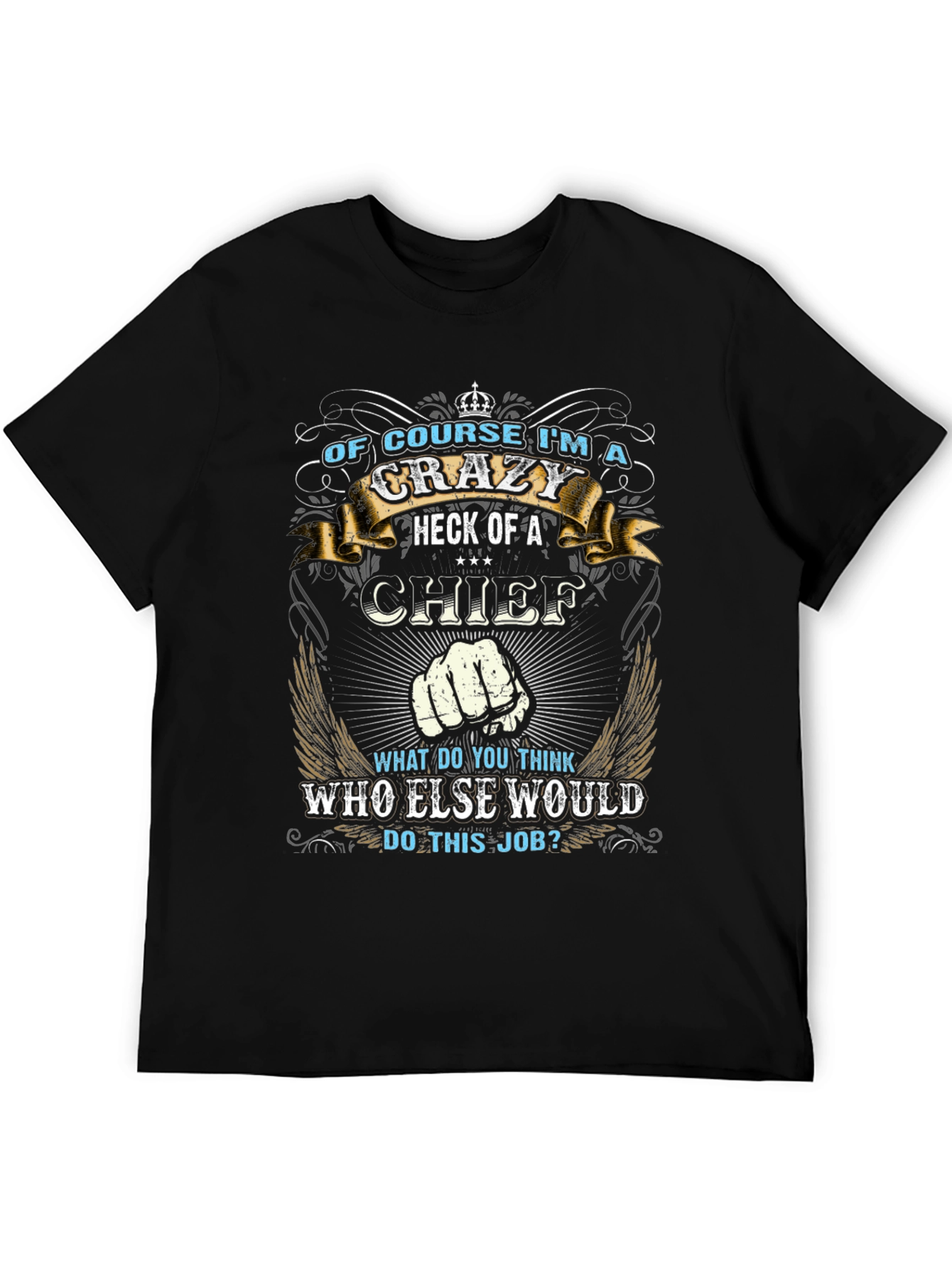 Crazy Chief Graphic T-Shirt