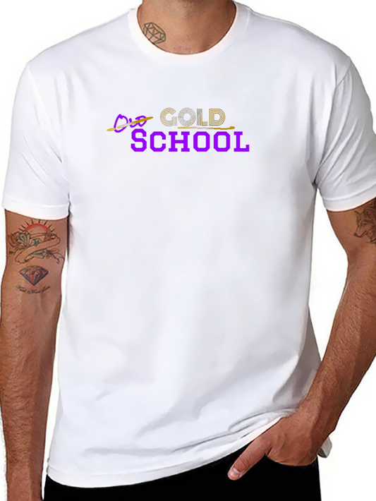 Gold School T-Shirt - Premium Quality