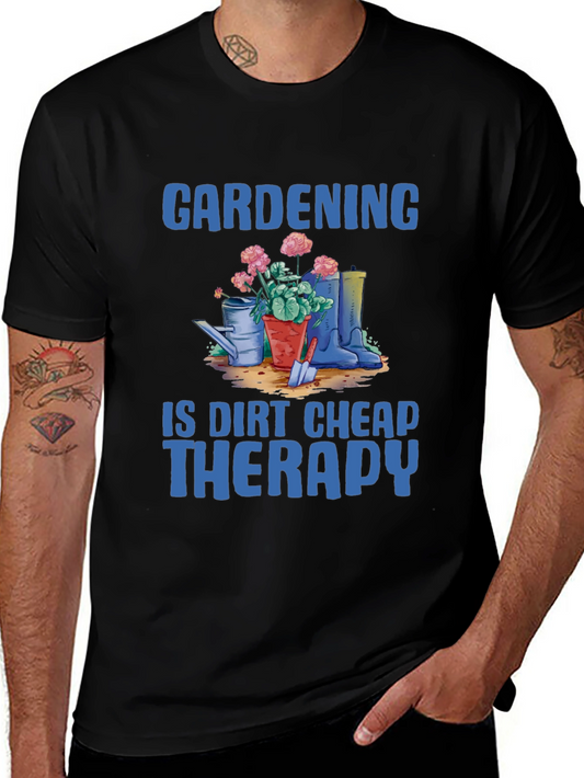 Gardening Therapy Graphic Tee