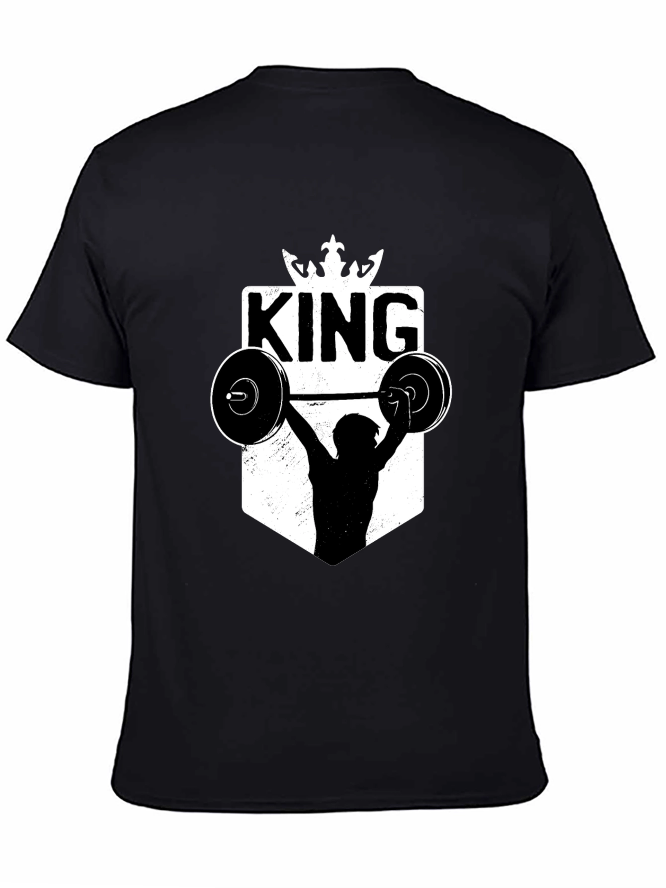 King Weightlifting T-Shirt - Fitness Power!