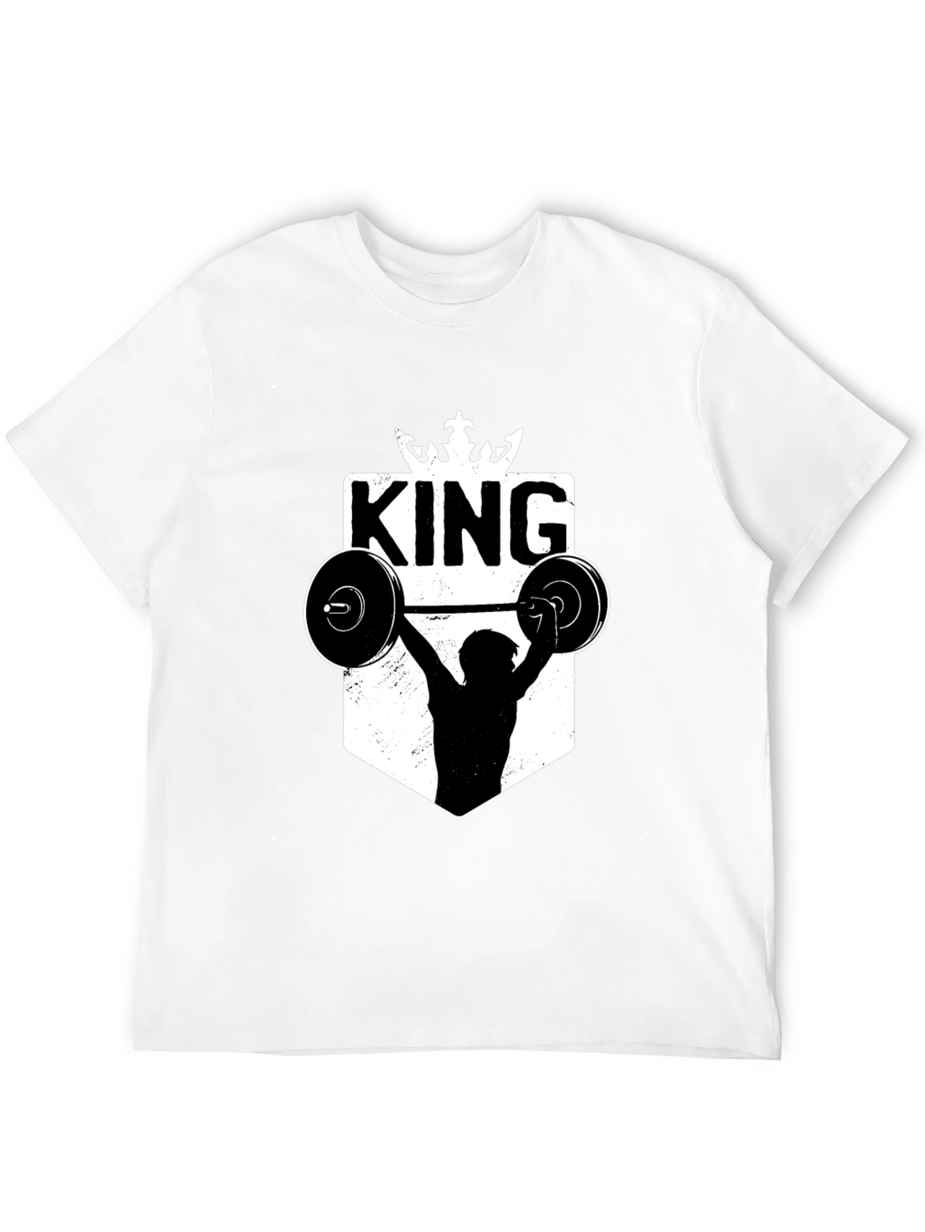 King Weightlifting T-Shirt - Fitness Power!