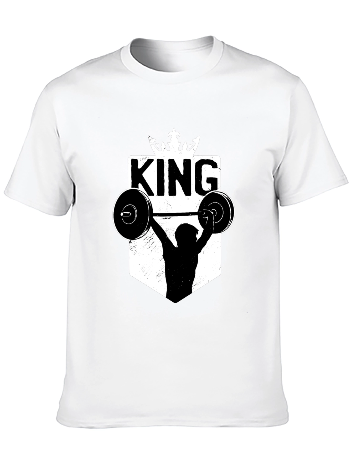 King Weightlifting T-Shirt - Fitness Power!