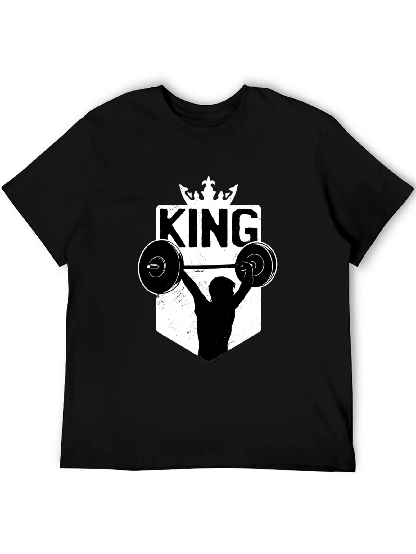 King Weightlifting T-Shirt - Fitness Power!