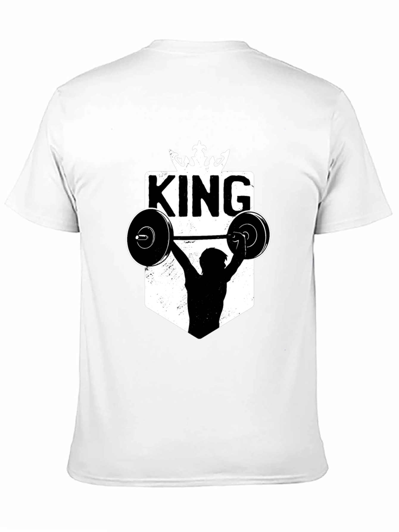 King Weightlifting T-Shirt - Fitness Power!